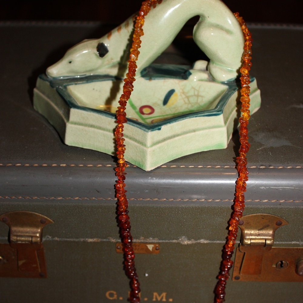 Baltic amber ombre necklace